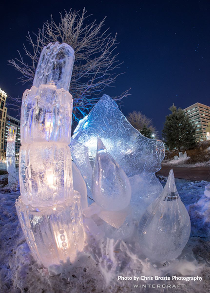 Wintercraft Ice Wrangler Ice Glass Survived the Thaw by Chris Broste Photography