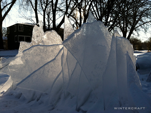 Wintercraft Ice Glass for Midwinter Light