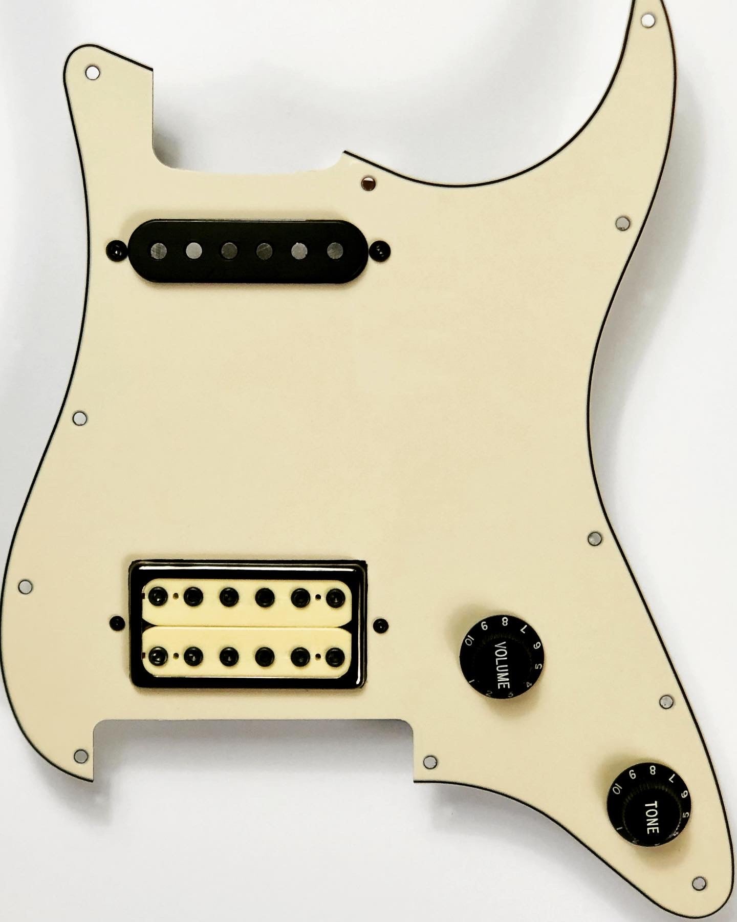 Terminator - SVST-Lynch Pickguard Assembly with Electric Ed Pickup Set –  Mad Hatter Guitar Products