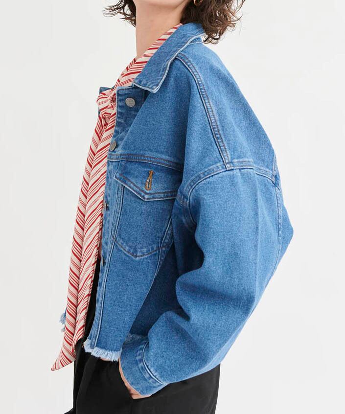 Fringe denim JKT / フリンジデニムジャケット | www.navistar.ind.br