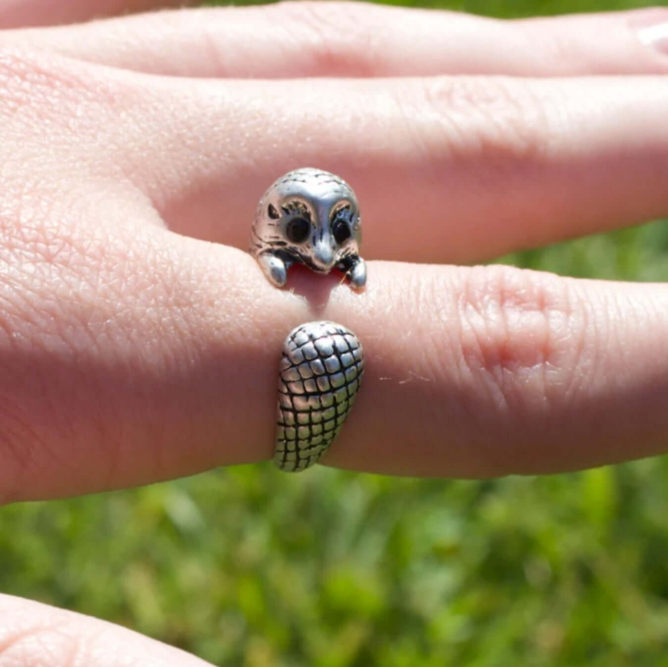Cute Hedgehog Ring Animal Jewellery Gifts For Her Jewelry