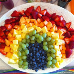Make a Food Rainbow