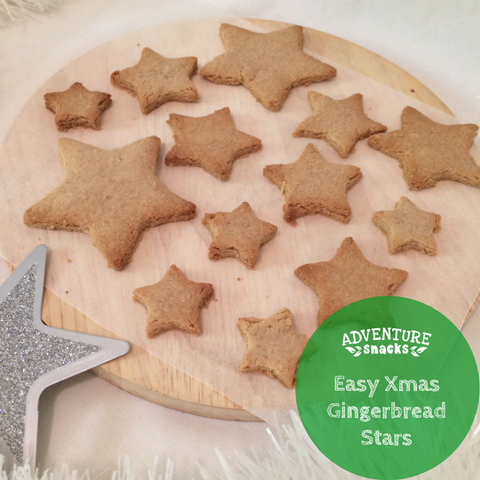 Easy Healthy Gingerbread Stars Recipe