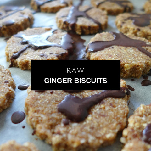 Raw Ginger Biscuit Recipe