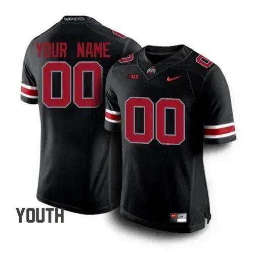 custom black ohio state jersey