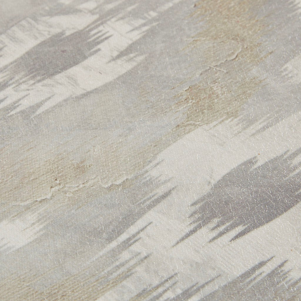 Watercolor Ikat Taupe Gel Coat Canvas 3 Piece Set
