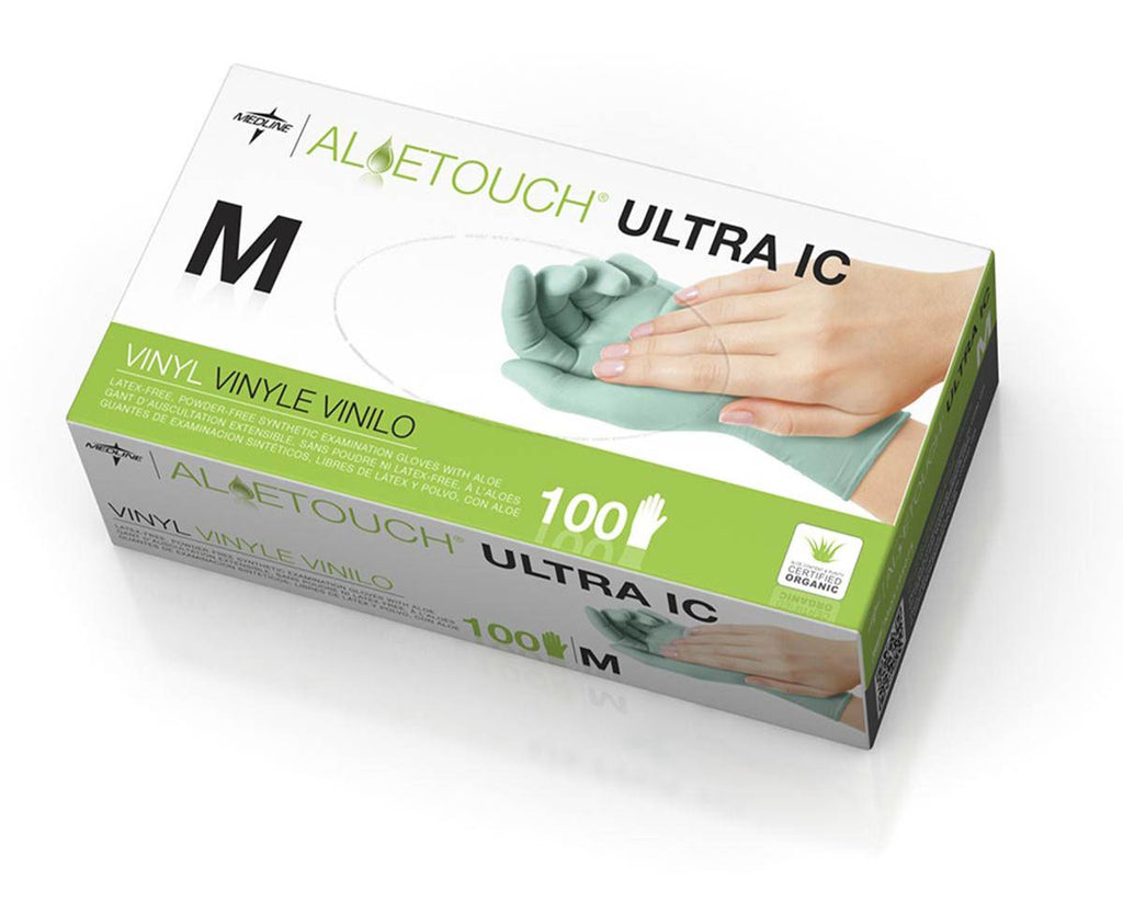 aloetouch ultra ic powder-free latex-free synthetic exam gloves