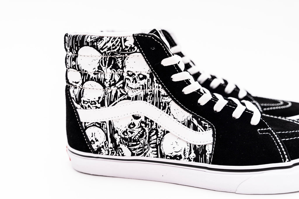 vans sk8 hi forgotten bones