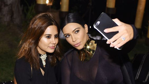 Kim Kardashian light up selfie case Lumee