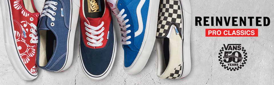 vans shoes 50th anniversary