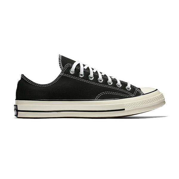 converse low black white