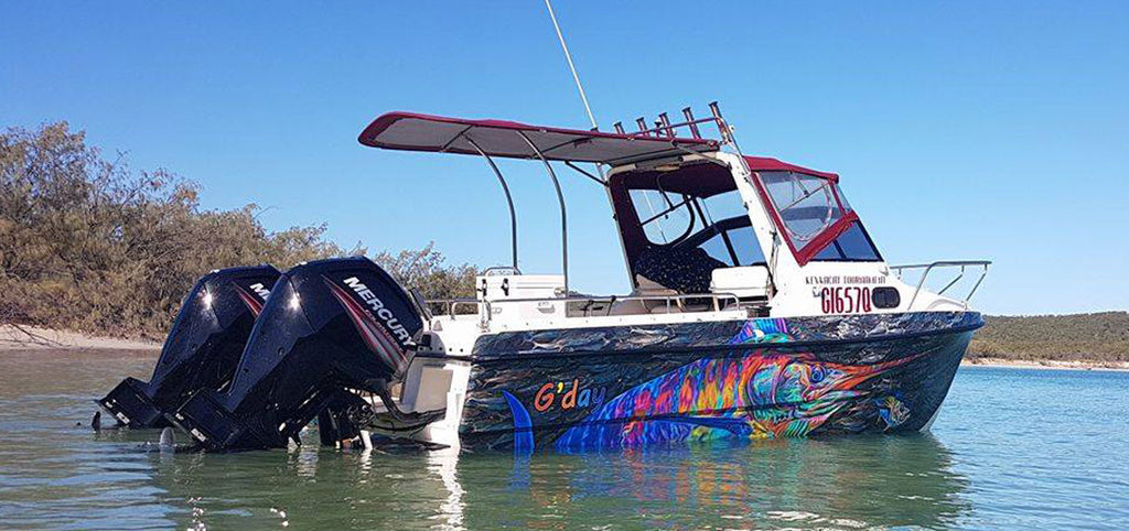 Marlin Boat Wrap