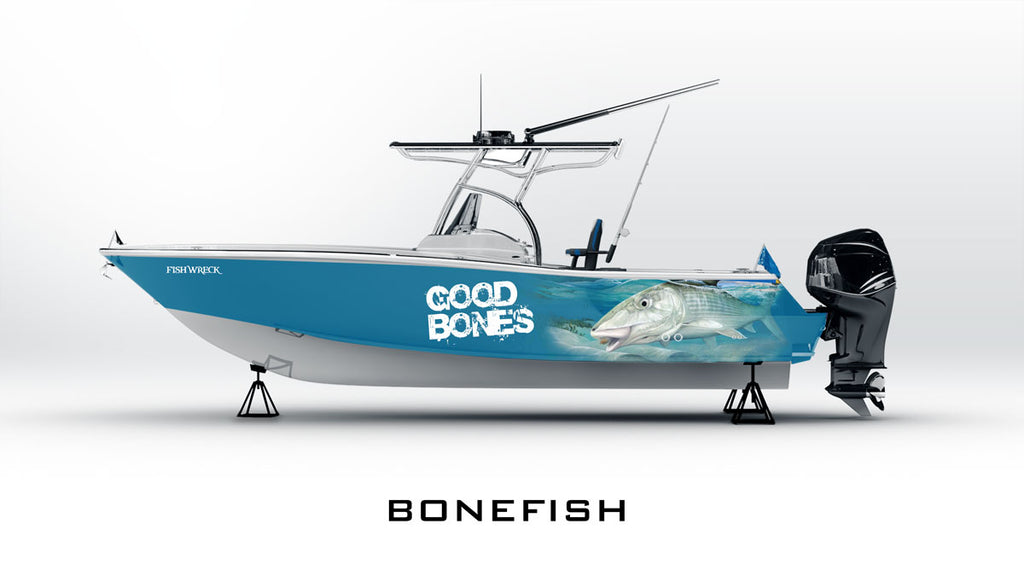 Bonefish Boat Wrap