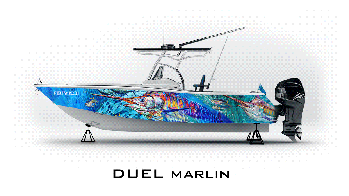 Marlin Boat Wrap