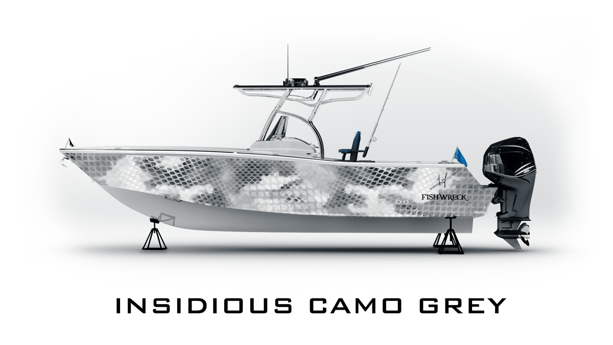 Boat Wrap Insidious Camo wraps