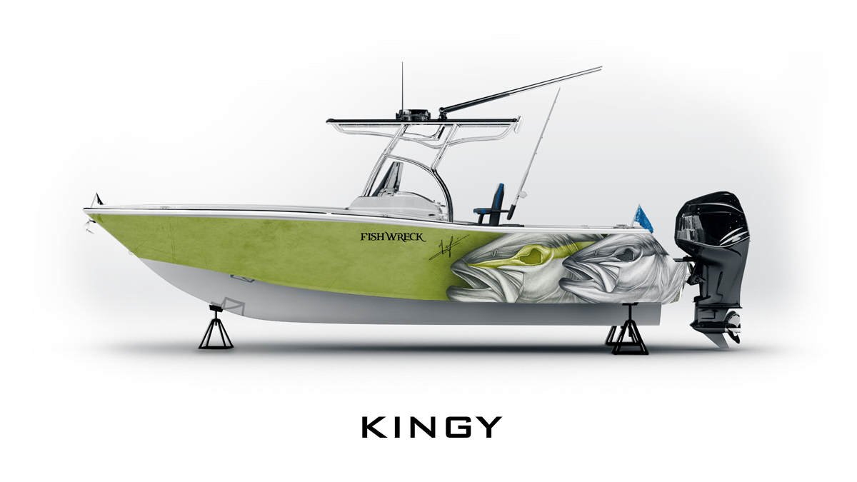 Boat Wrap Yellowtail Kingfish