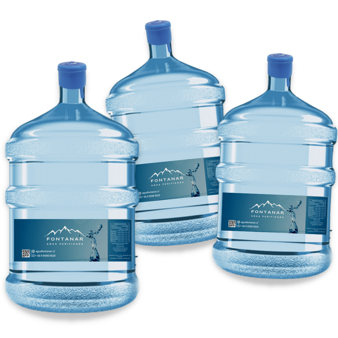 3 20 Litros – Agua Fontanar
