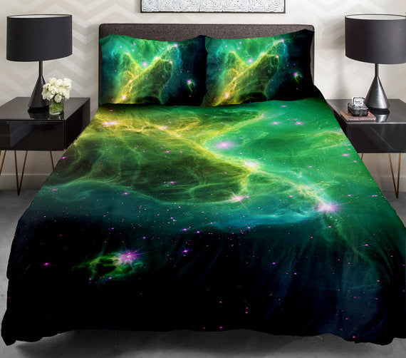 galaxy crib set