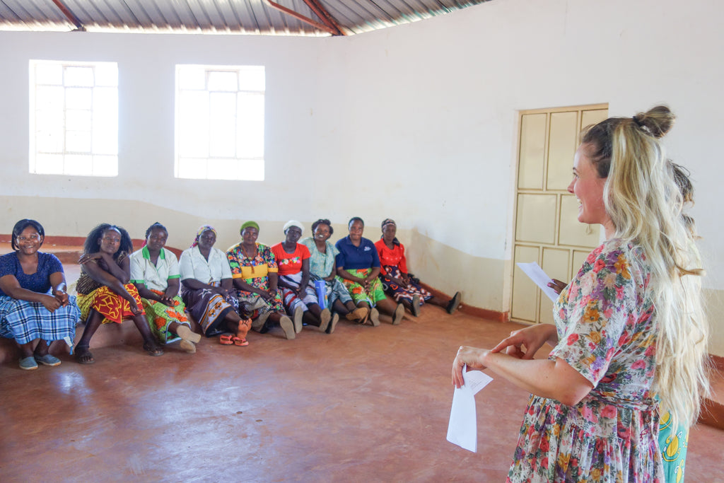 The Basket room weaver training Kenya