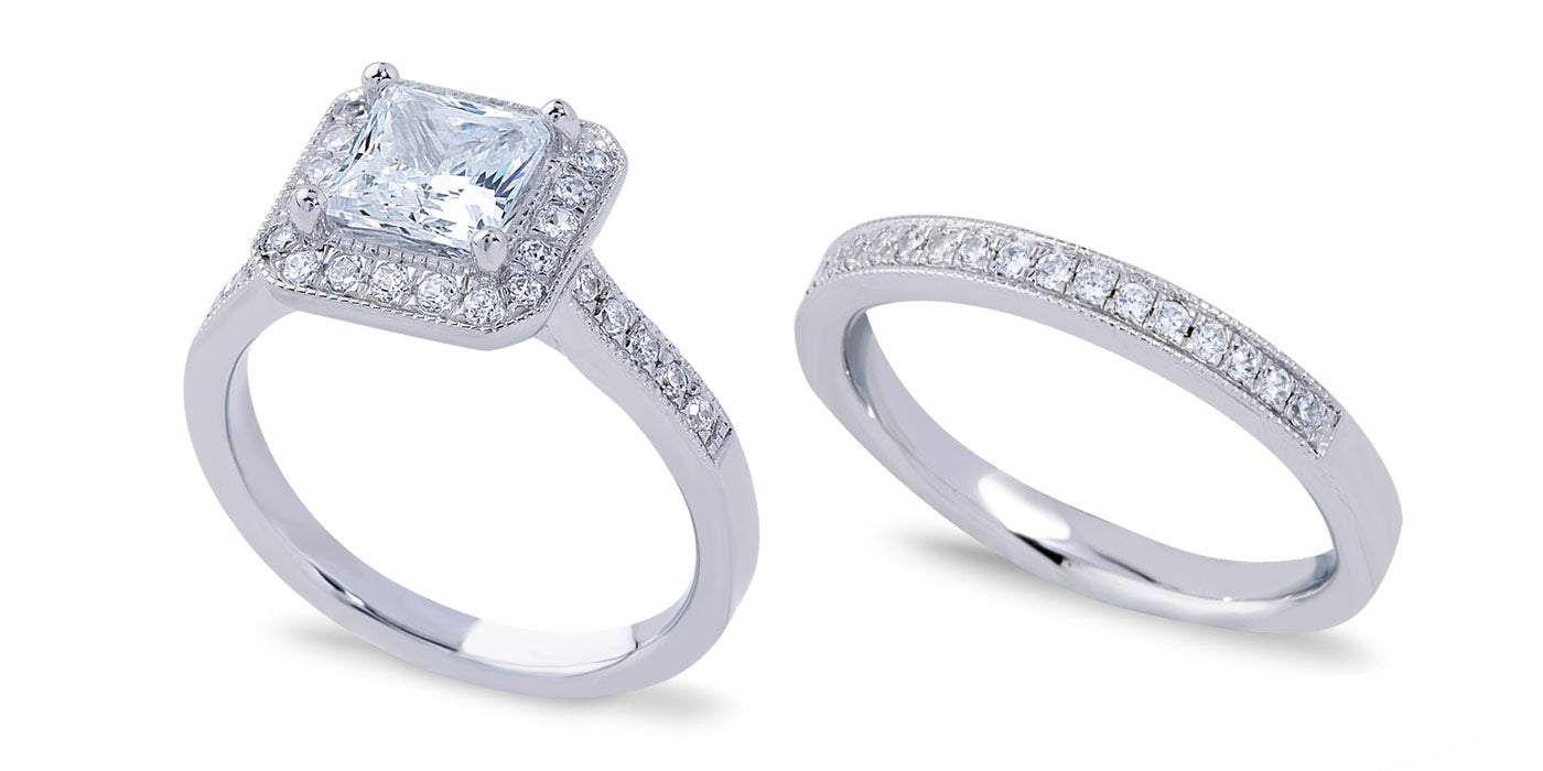 Difference between engagement ring wedding band