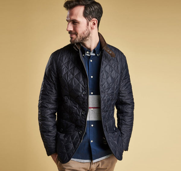 barbour quilted sander jacket