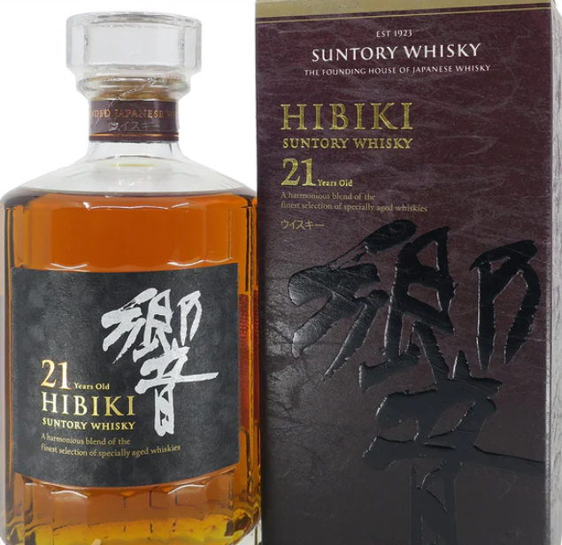 響　Hibiki　21年　調和威士忌　700ml　(禮盒裝)