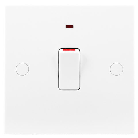 BG Nexus 930 20A Double Pole Switch FLEX Outlet