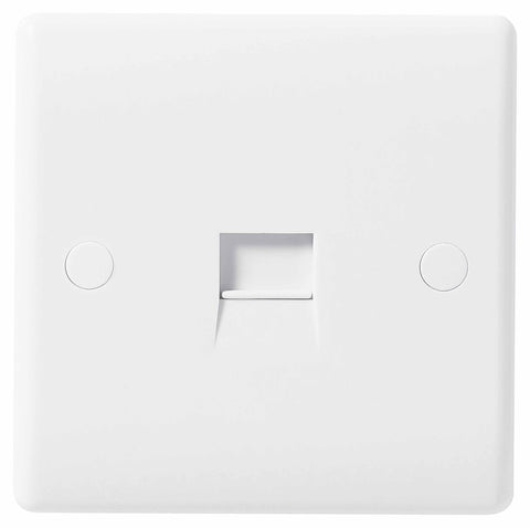 BG Nexus 8RJ11/1 1 Gang RJ11 Telephone Socket IDC Type
