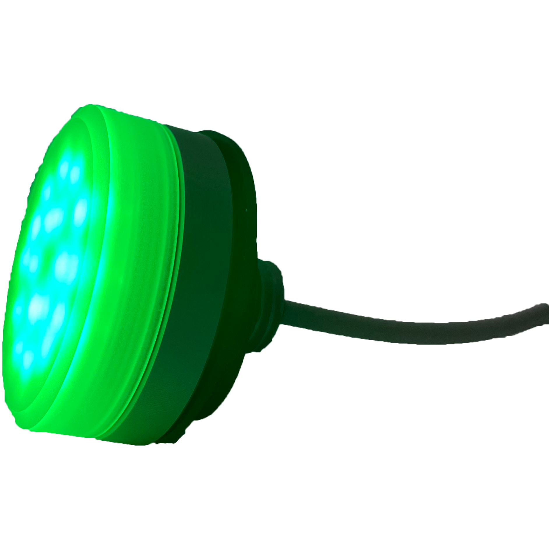 Ontvanger Boos worden Mammoet 30L20GR - Groene LED Lamp in aluminium behuizing - In te bouwen in oud –  Heftronic