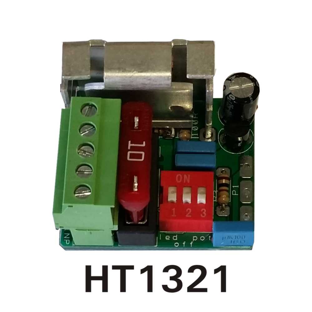 zuiverheid complicaties Productie HT1321 kleine 100Watt dimmer Puls (geen potmeter meegeleverd) – Heftronic