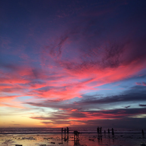 BALI BEACH SUNSET