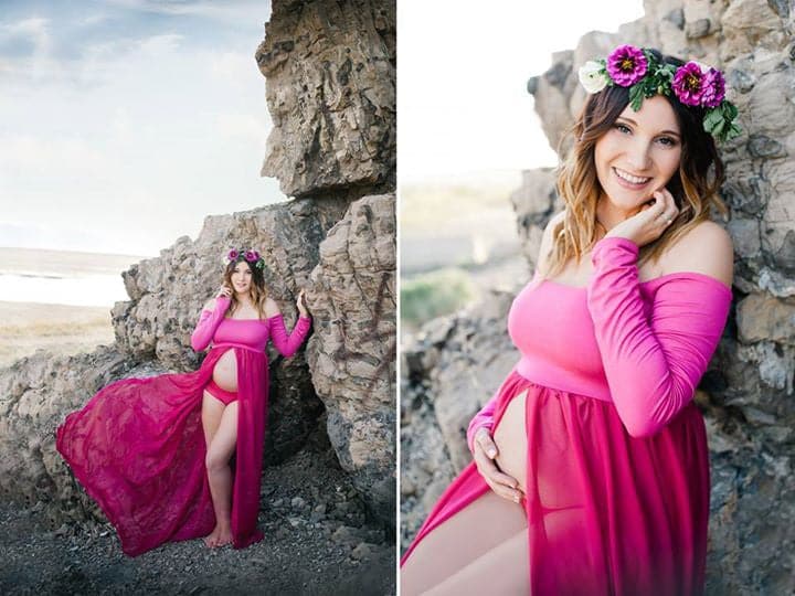 Roxy Gown | Sew Trendy | Maternity Gown Shop in Riverton, Utah