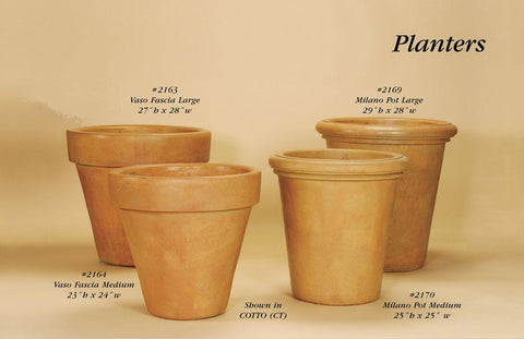 Milano Pots Sm. med. Lg.