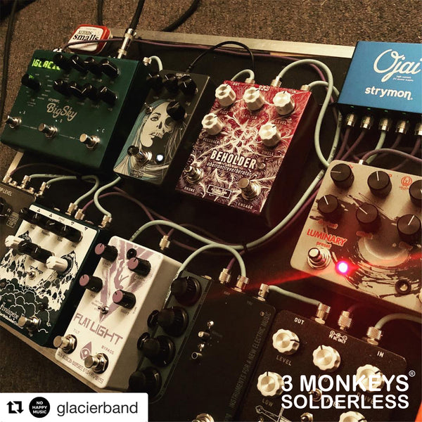 3 Monkeys Solderless Pedalboard