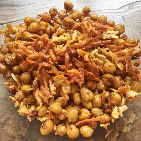 asiago-goat-cheese-roasted-chickpeas