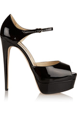 Lady GaGa - Brian Atwood Tribeca Patent-Leather Pumps- theoutnet.com