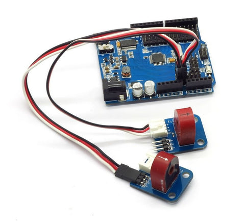 electricity meter AC current sensor 5A connected to arduino