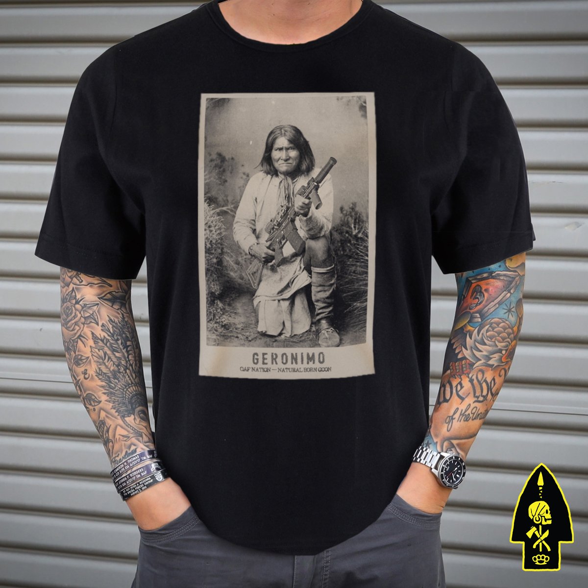 Geronimo Tee | OAF Nation | Veteran Owned Operated