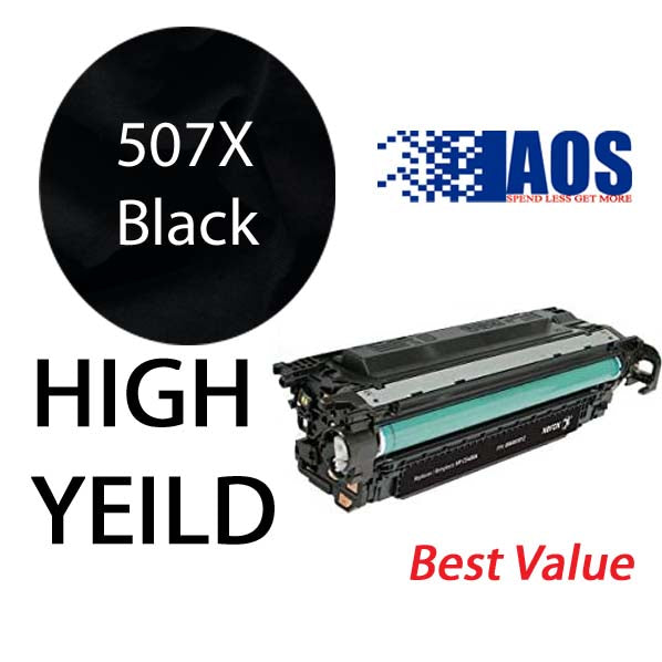 AOS Private Labeled OEM Black High Yield Toner Cartridge, CE400X