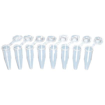 Rose Pack of 125 BrandTech 781321 Plastic 0.2mL PCR 8-Tube Strip 