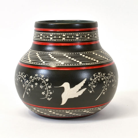 Native Hummingbird Vase