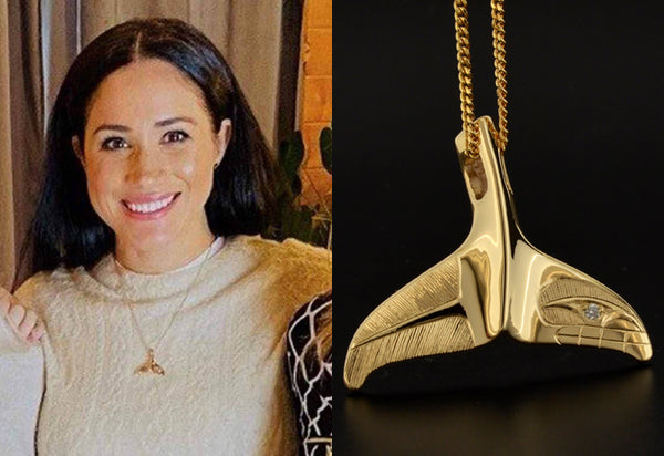 Meghan Markle Wearing Hollie Bartlett Pendant