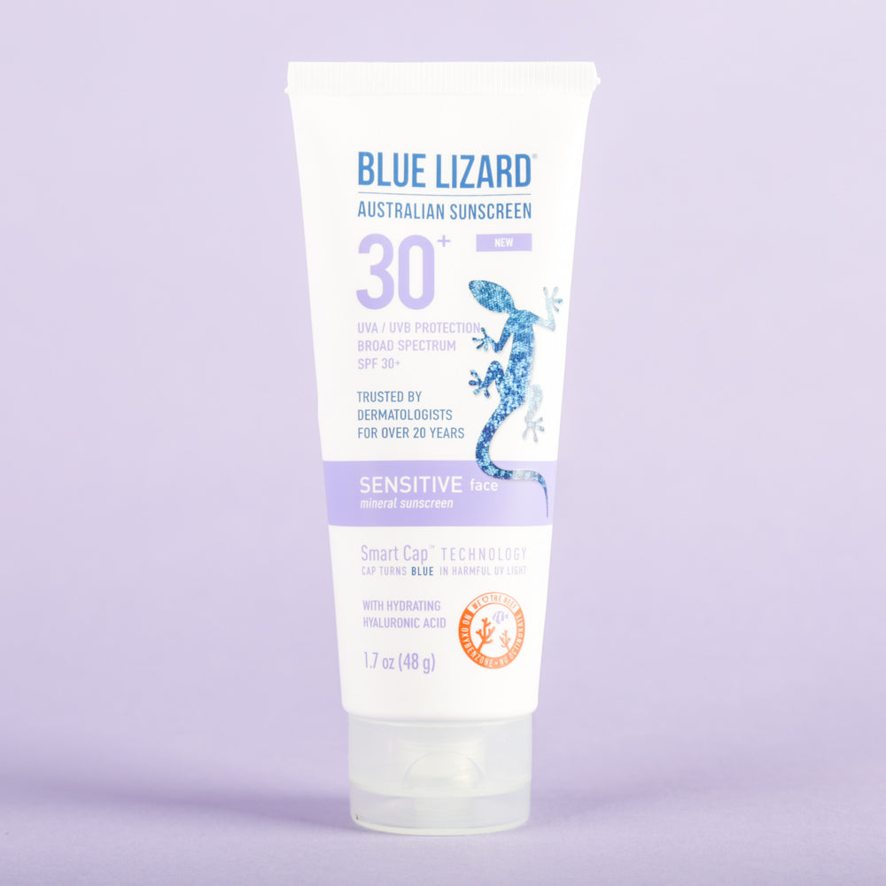 Blue Lizard Australian Sunscreen Sensitive Face