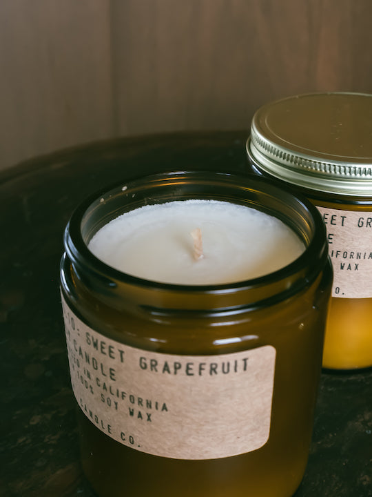 7.2oz Soy Wax Candle / 10 SWEET GRAPEFRUIT