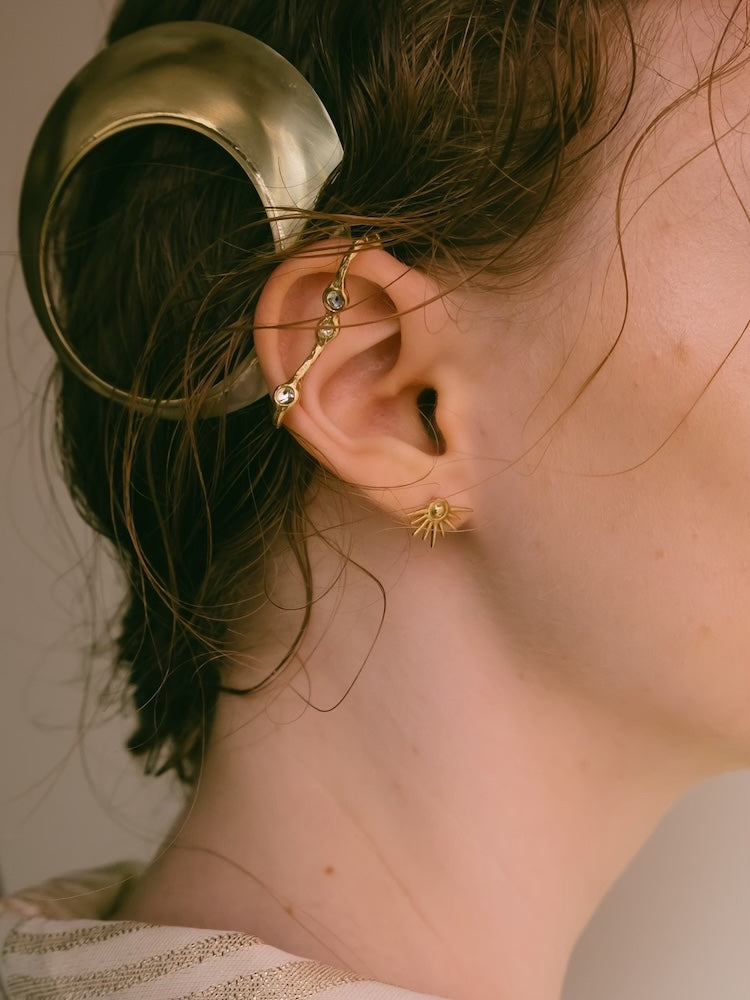 【5月1日(水) 12:00再入荷】Rainy Day Branches Earcuff