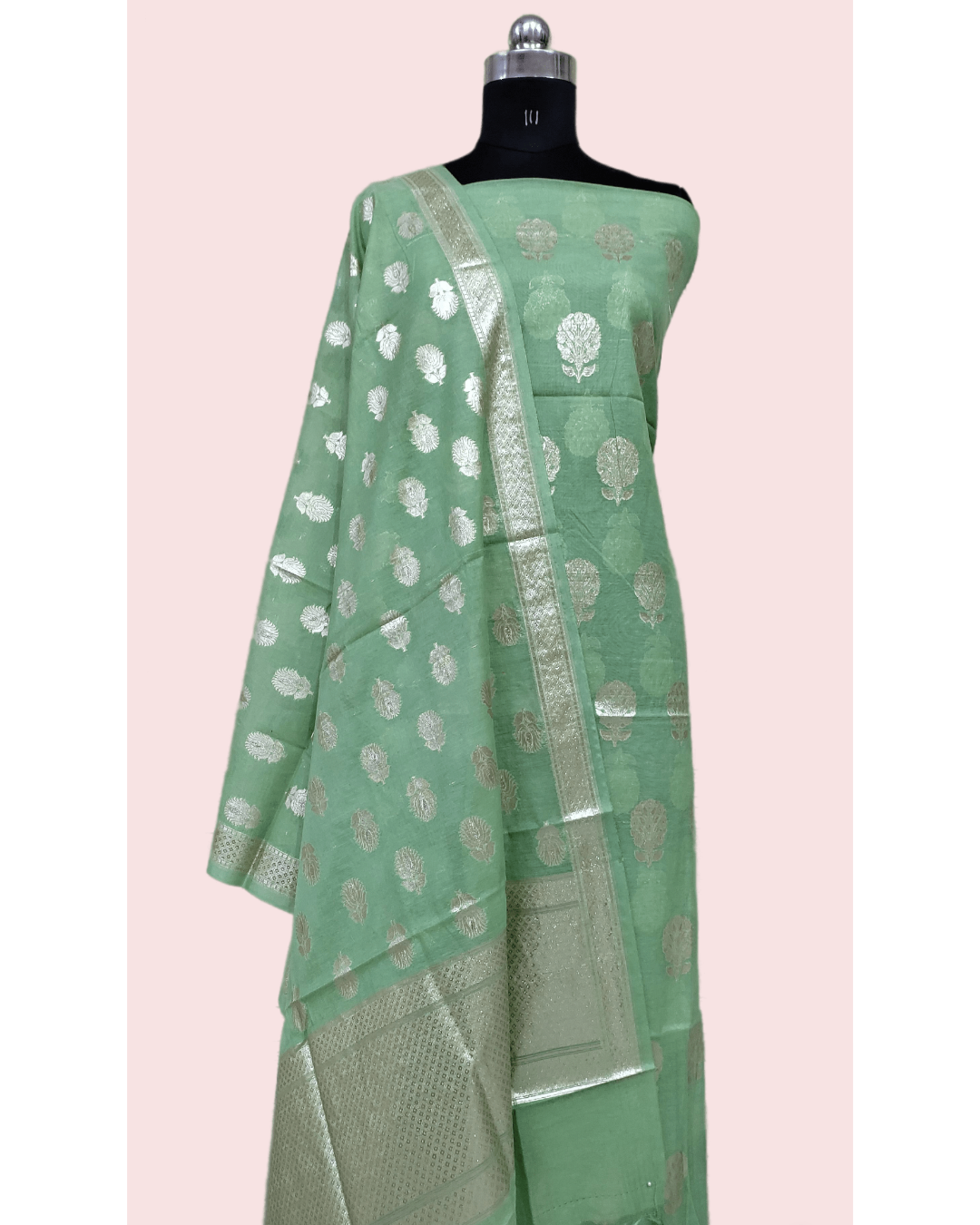 banarasi cotton silk suits