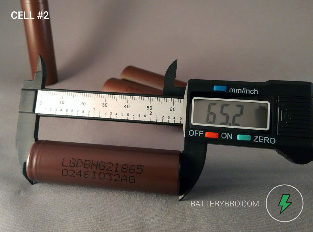 cell #2 length measurement