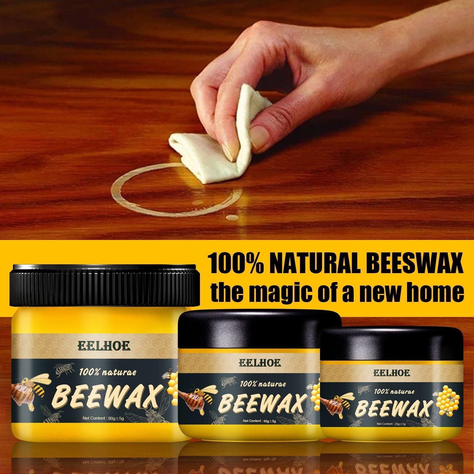 cassette dik paniek BeesWax™ - Bijenwas – Beluci