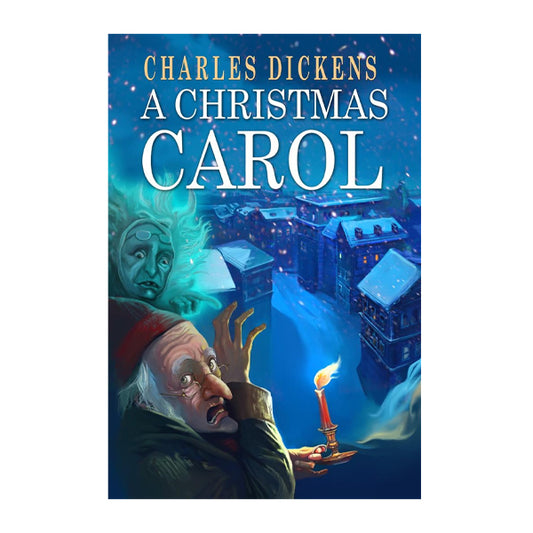 Book cover for A Christmas Carol by Charles Dickens