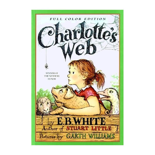 Book cover for Charlotte's Web by E.B. White